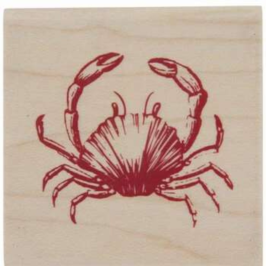 Rubber Stamps * | Best Reviews Of Crab Rubber Stamp