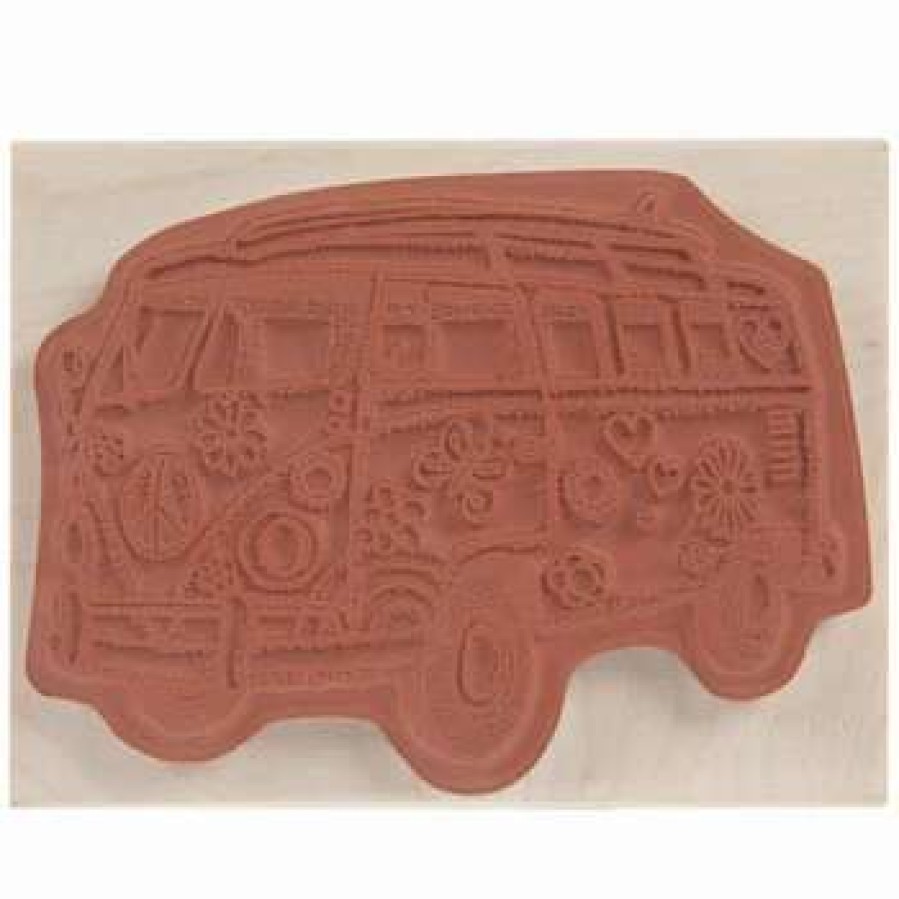 Rubber Stamps * | Cheapest Surf Bus Rubber Stamp