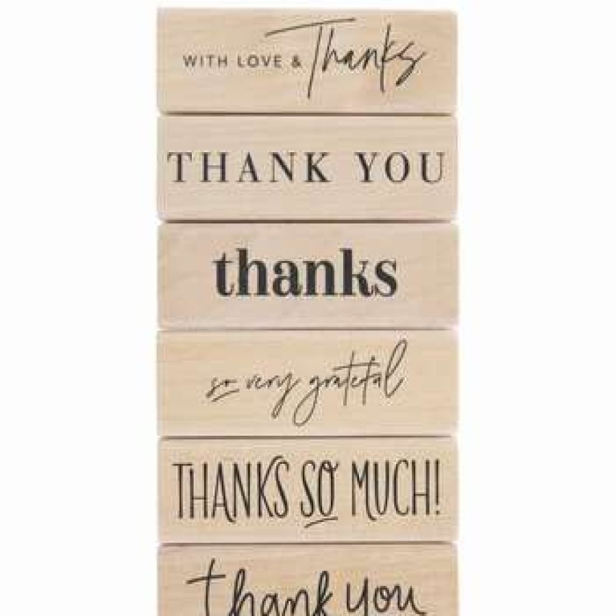 Rubber Stamps * | Cheap Thank You Rubber Stamps