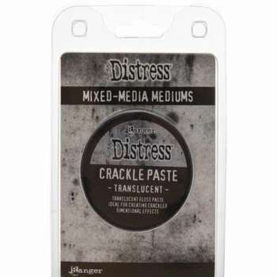 Ink Pads * | Best Pirce Distress Translucent Crackle Paste