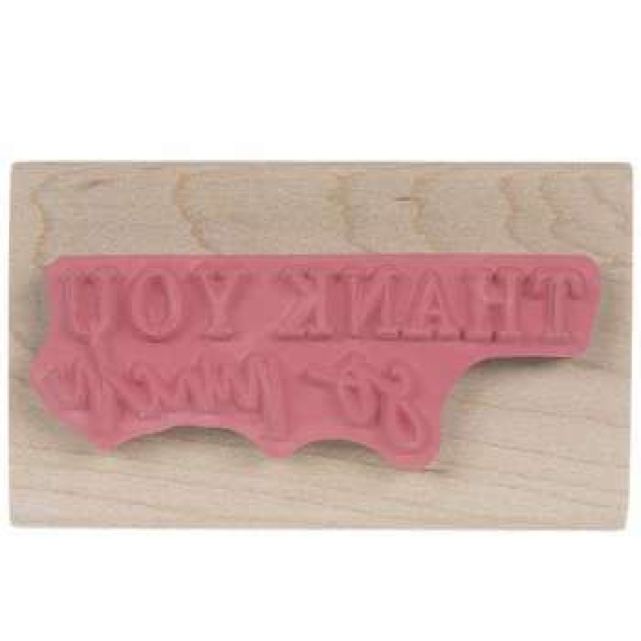 Rubber Stamps * | Best Deal Thank You So Much Rubber Stamp