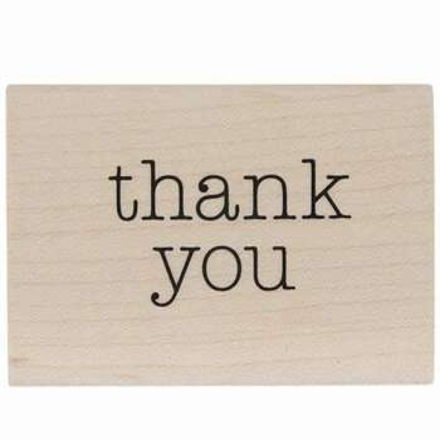 Rubber Stamps * | Cheapest Thank You Rubber Stamp