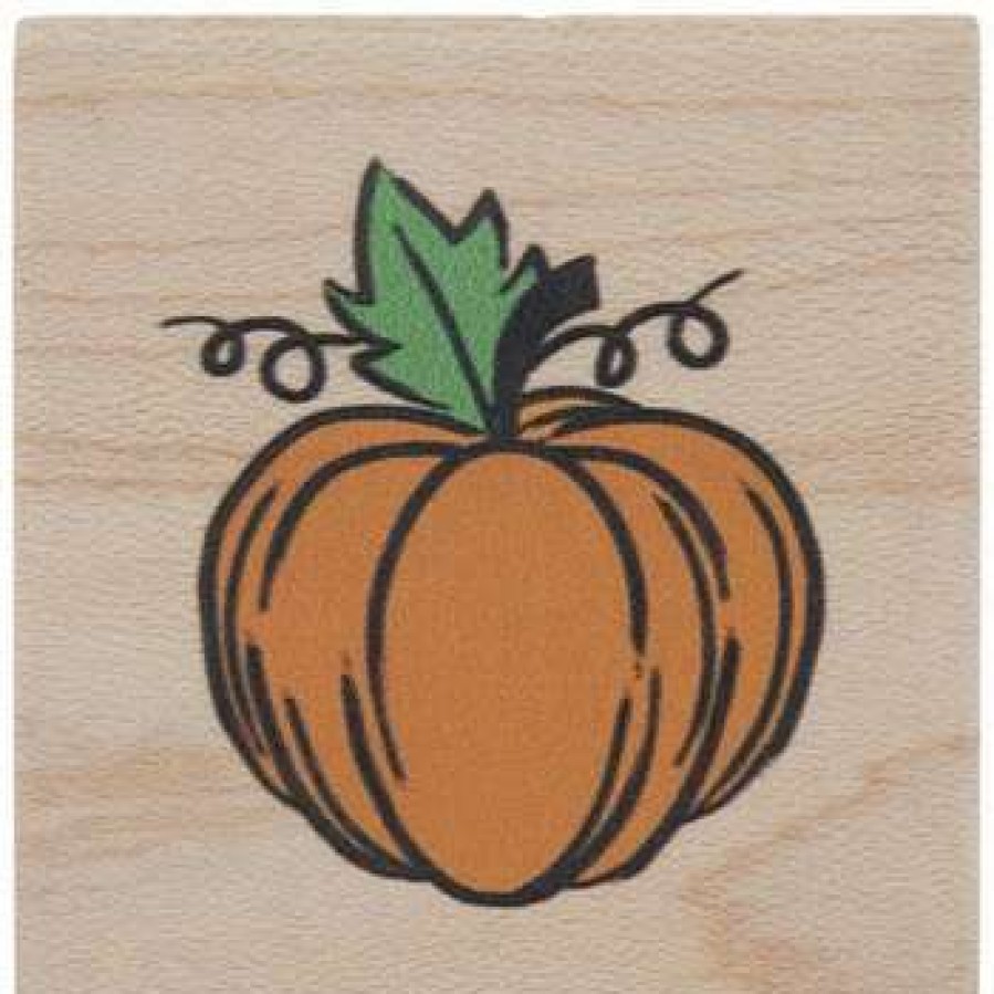 Rubber Stamps * | Best Reviews Of Pumpkin Rubber Stamp