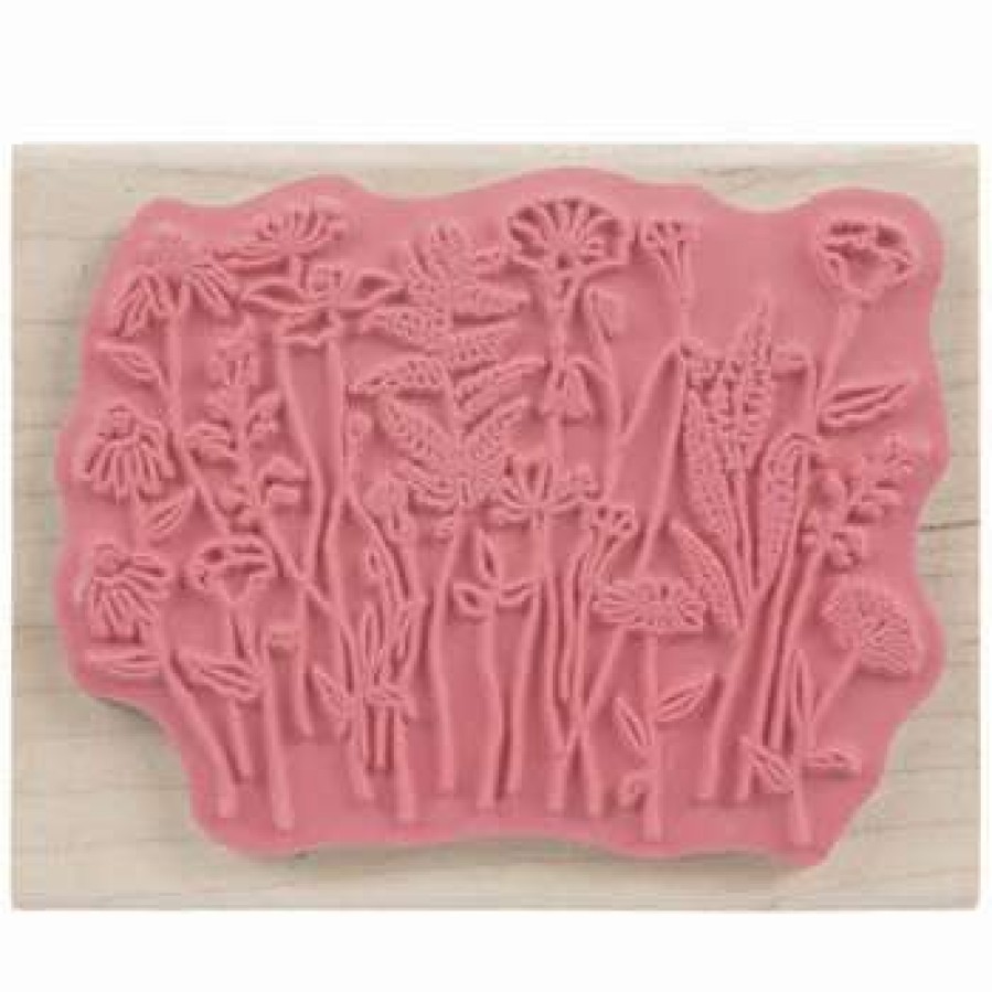 Rubber Stamps * | Coupon Wildflowers Rubber Stamp