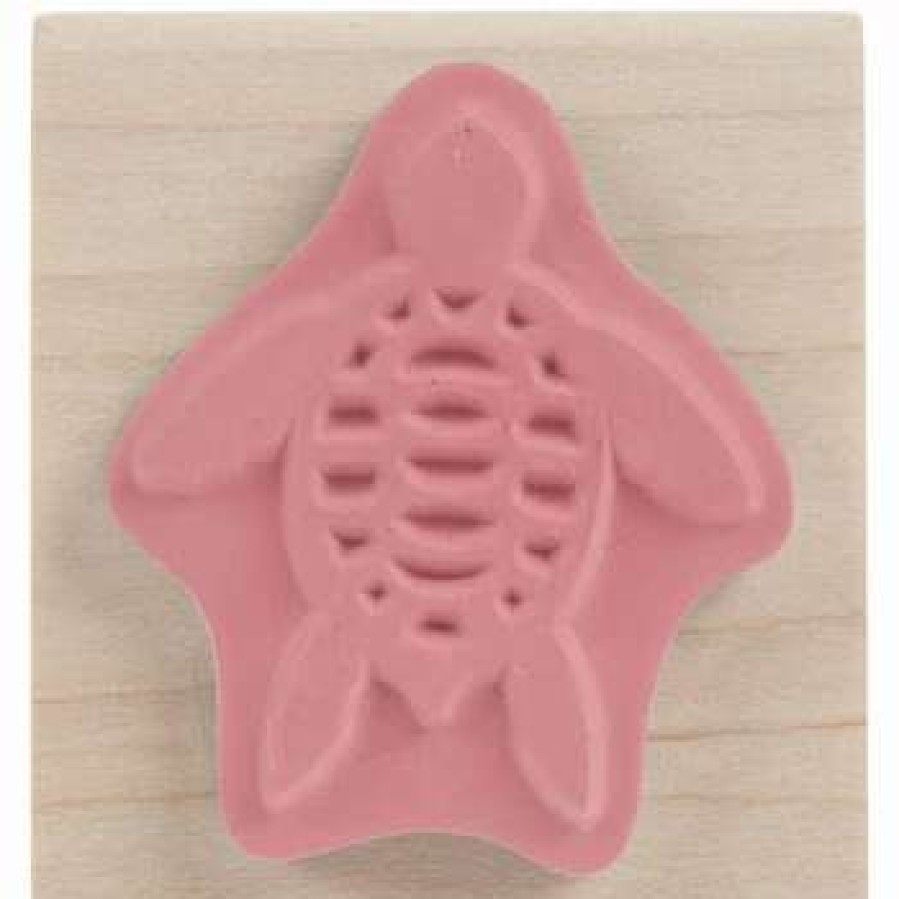 Rubber Stamps * | Best Pirce Sea Turtle Rubber Stamp