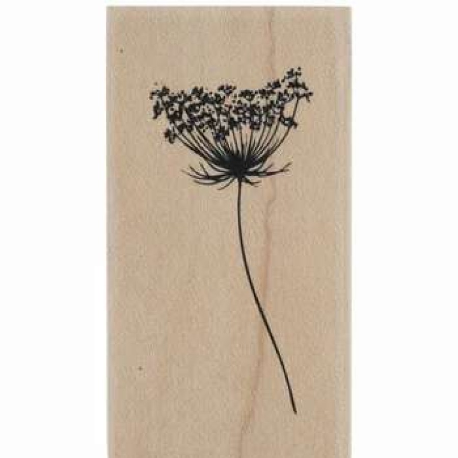 Rubber Stamps * | Cheap Queen Anne'S Lace Rubber Stamp