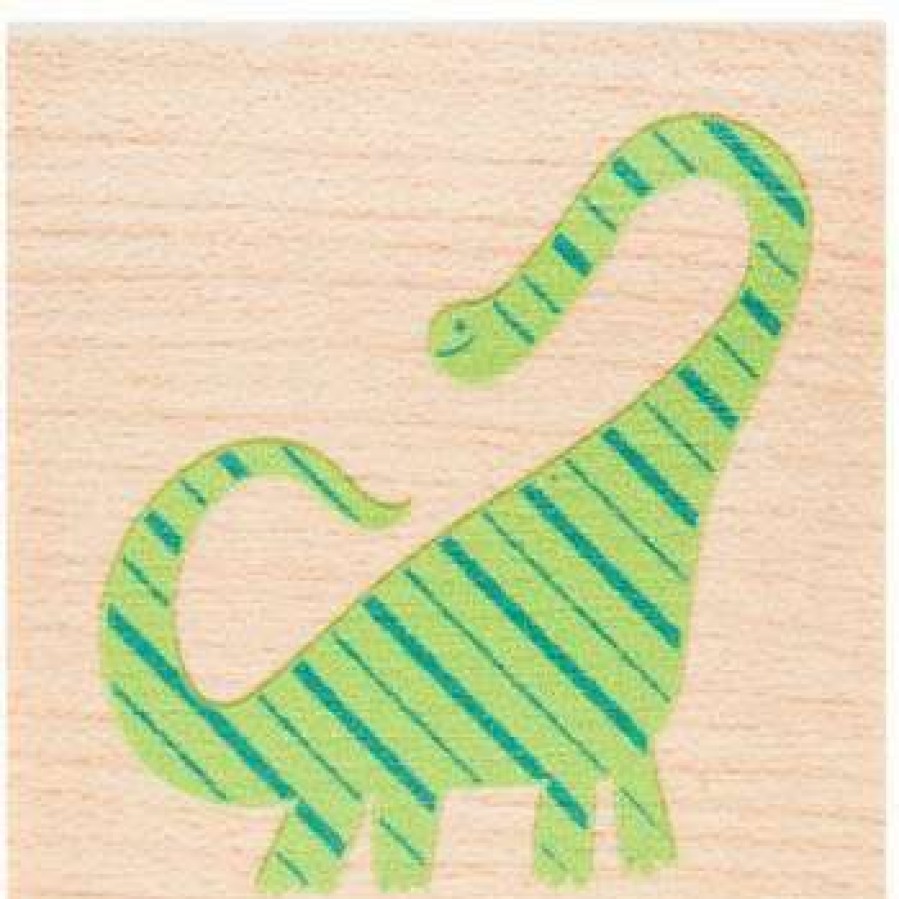 Rubber Stamps * | Top 10 Brachiosaurus Rubber Stamp