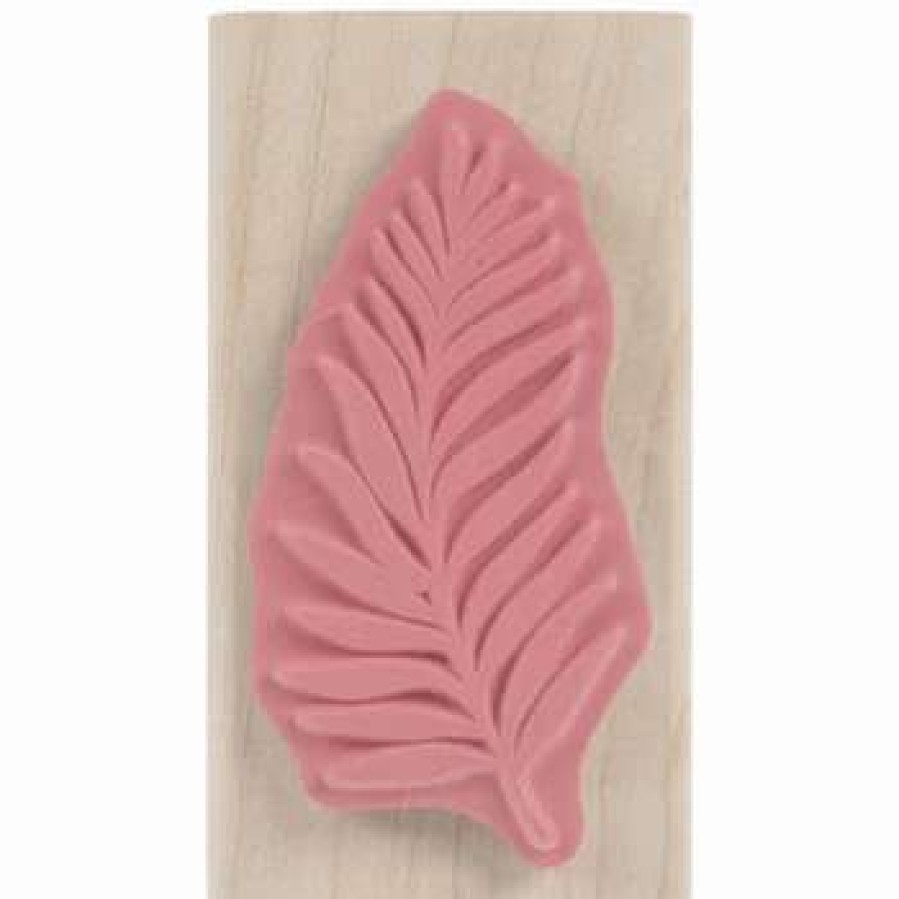 Rubber Stamps * | Buy Palm Frond Rubber Stamp