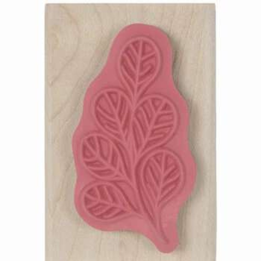 Rubber Stamps * | Deals Eucalyptus Rubber Stamp