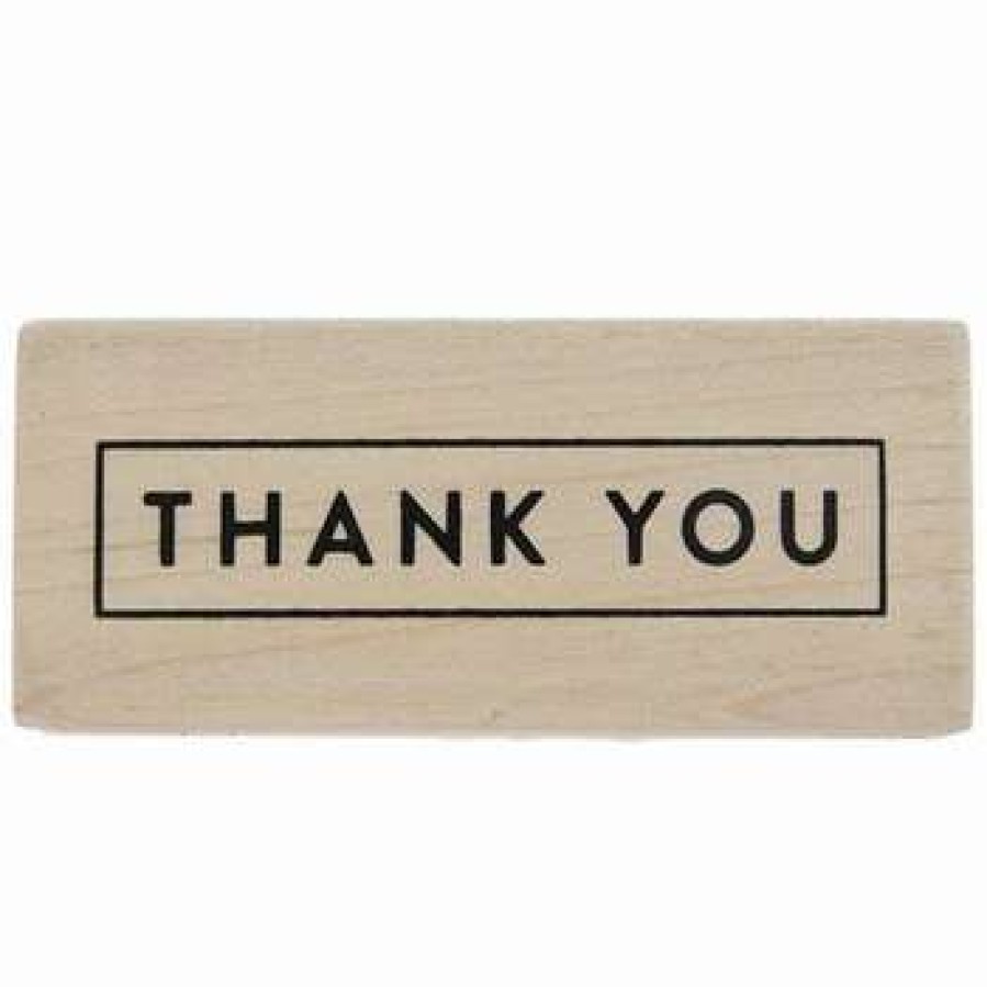 Rubber Stamps * | Brand New Thank You Rubber Stamp