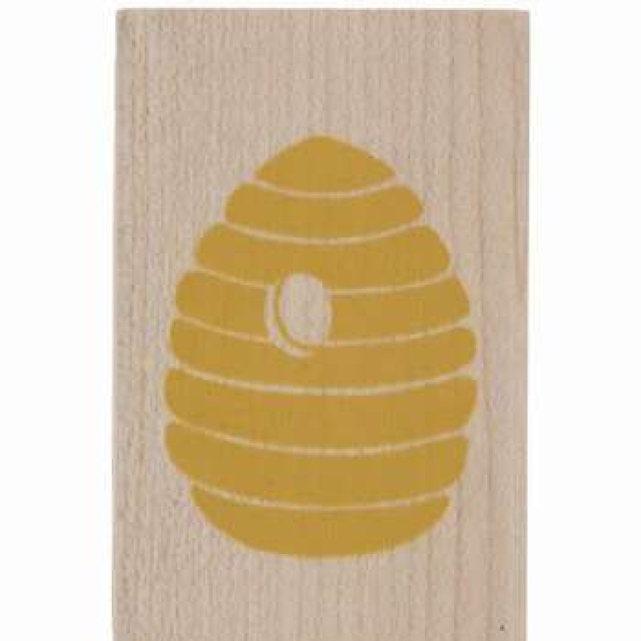 Rubber Stamps * | Deals Beehive Rubber Stamp