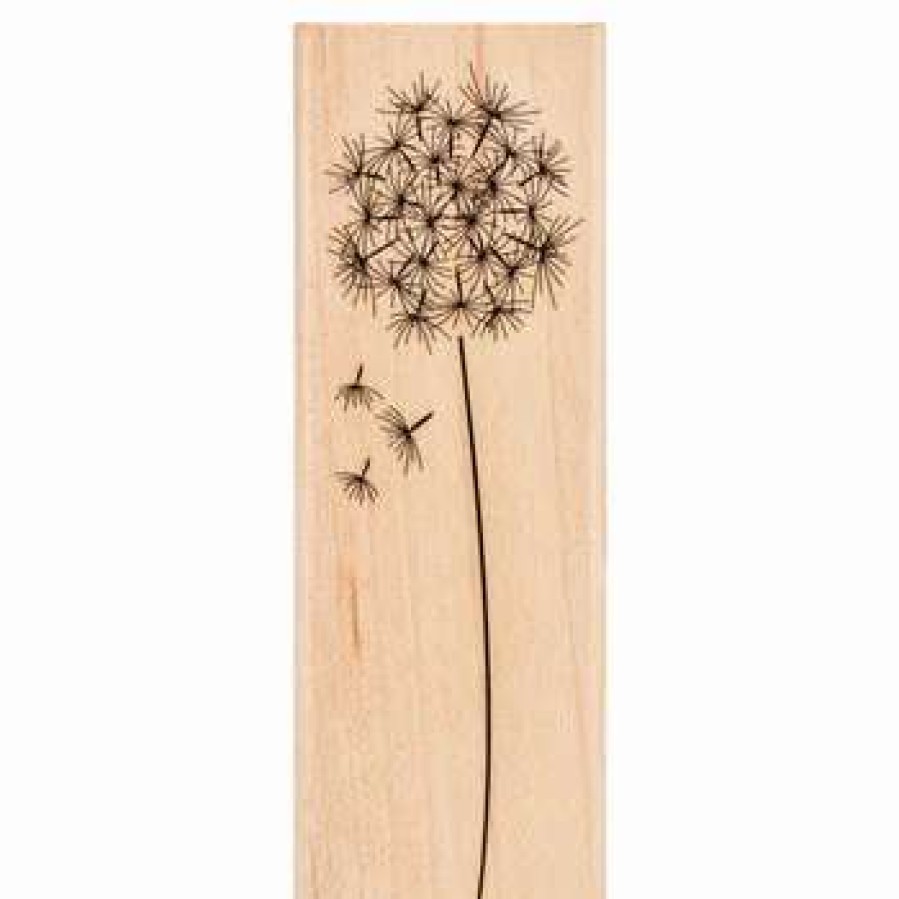 Rubber Stamps * | Flash Sale Dandelion Rubber Stamp