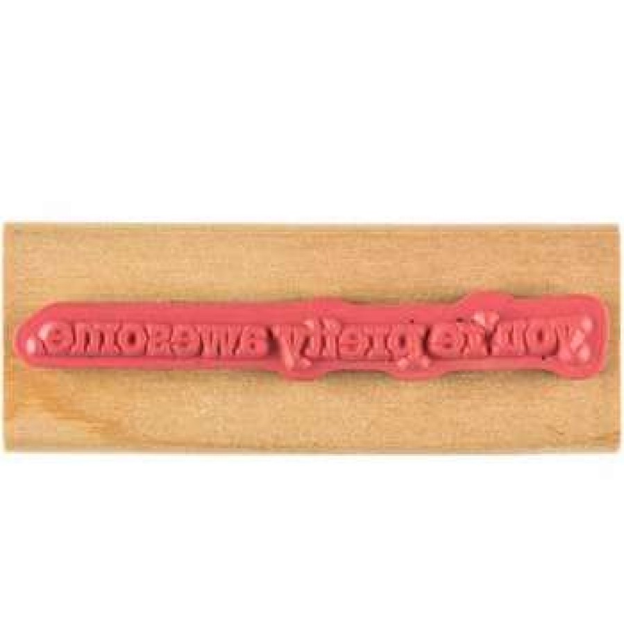 Rubber Stamps * | Flash Sale You'Re Pretty Awesome Rubber Stamp