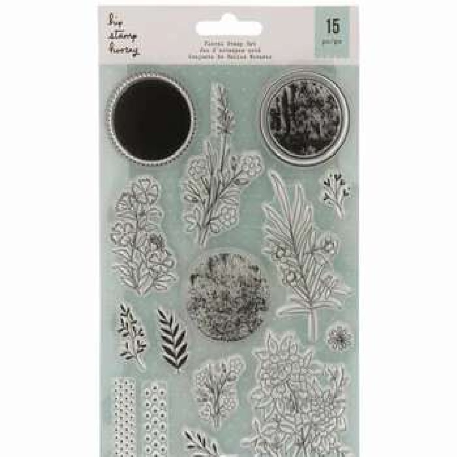 Clear Stamps * | Outlet Vintage Floral Clear Stamps