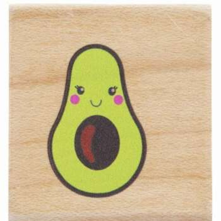 Rubber Stamps * | Top 10 Avocado Rubber Stamp