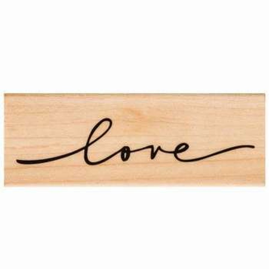 Rubber Stamps * | Promo Love Rubber Stamp