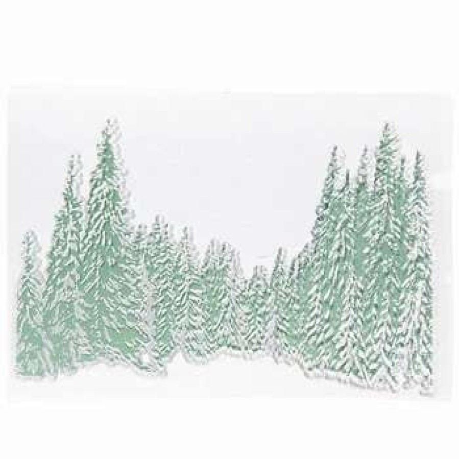 Clear Stamps * | Buy Pine Trees Clear Stamp