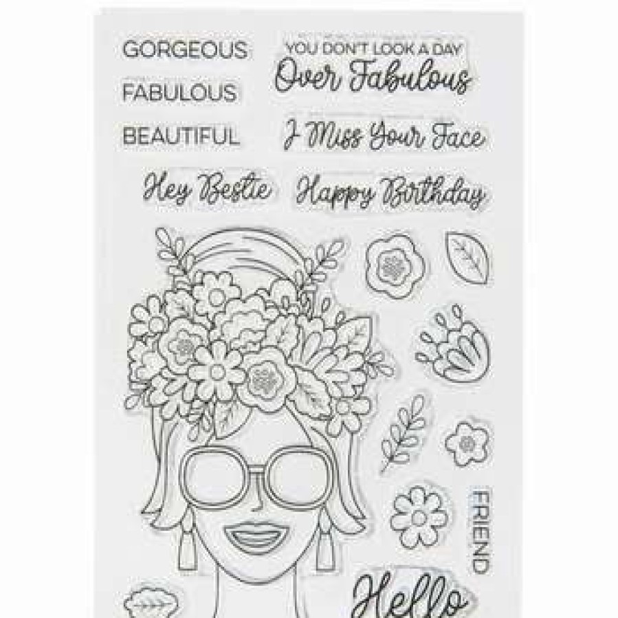 Clear Stamps * | Outlet Fabulous Friend Clear Stamps