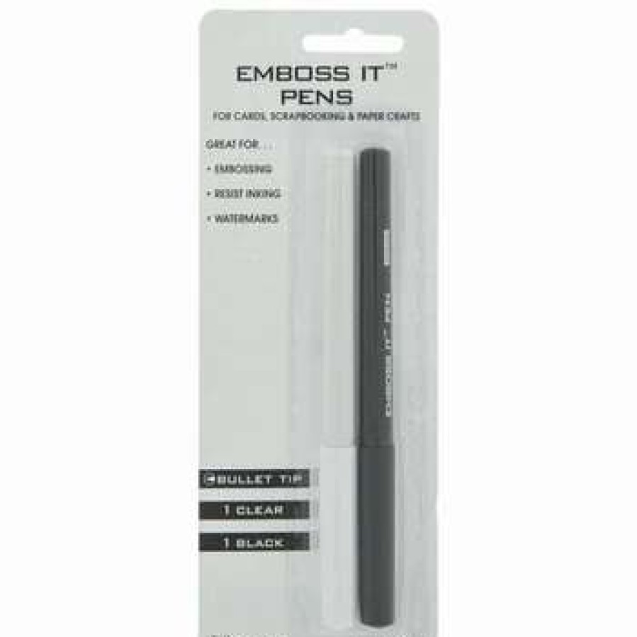 Embossing Powders * | Wholesale Bullet Tip Embossing Pens 2 Piece Set