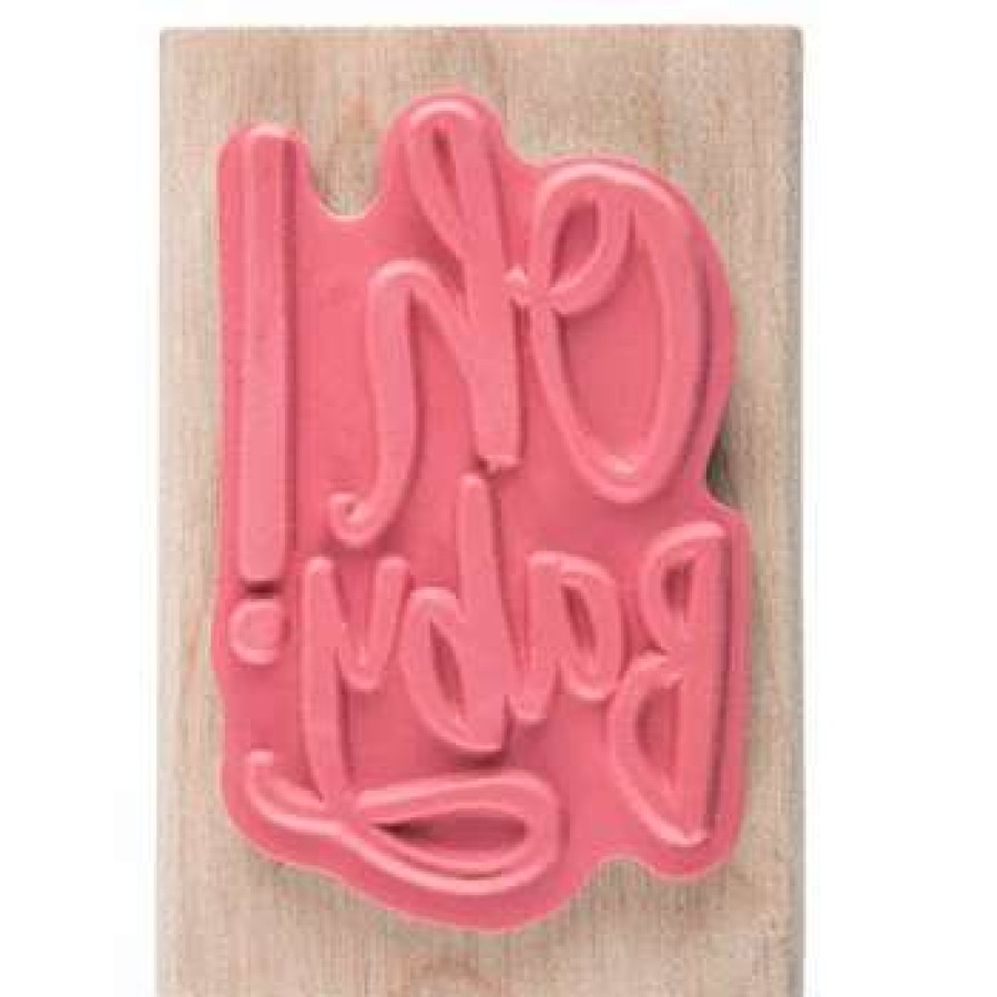 Rubber Stamps * | Promo Oh Baby Rubber Stamp