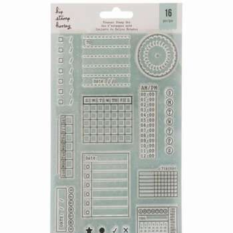 Clear Stamps * | Deals Planner Clear Stamps