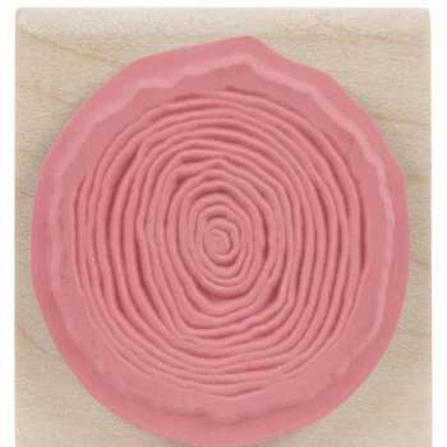 Rubber Stamps * | Wholesale Wood Slice Rubber Stamp