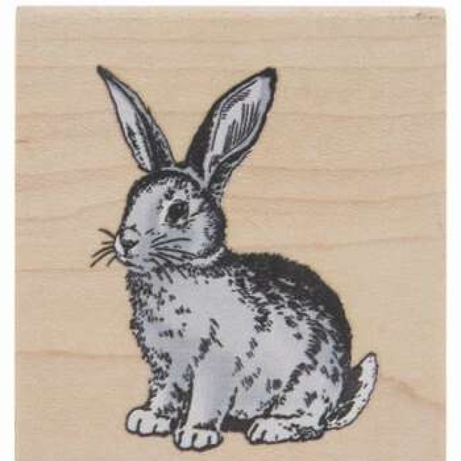 Rubber Stamps * | Wholesale Rabbit Rubber Stamp