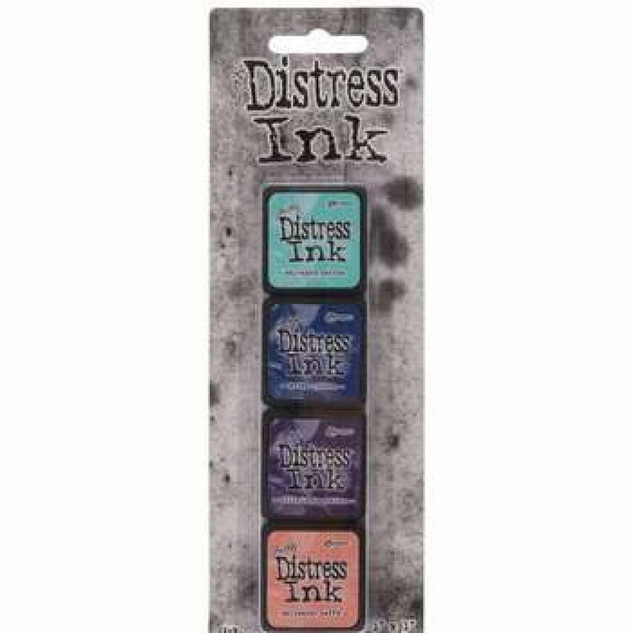 Ink Pads * | Discount Tim Holtz Mini Distress Ink Pads