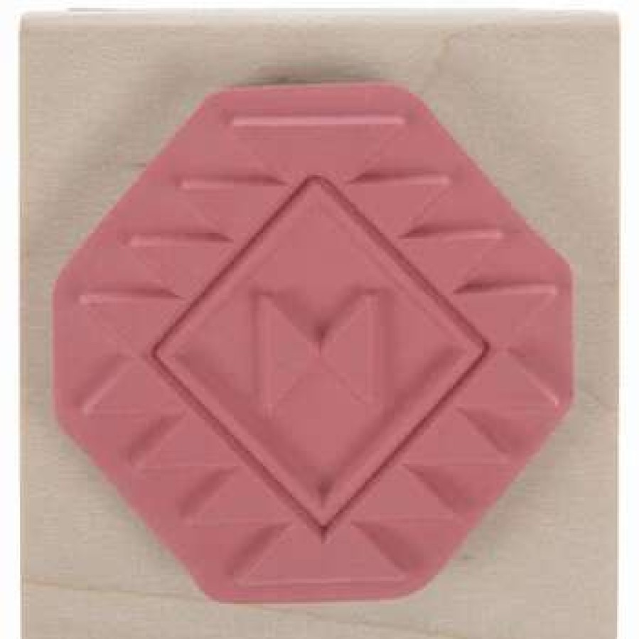 Rubber Stamps * | Promo Aztec Rubber Stamp